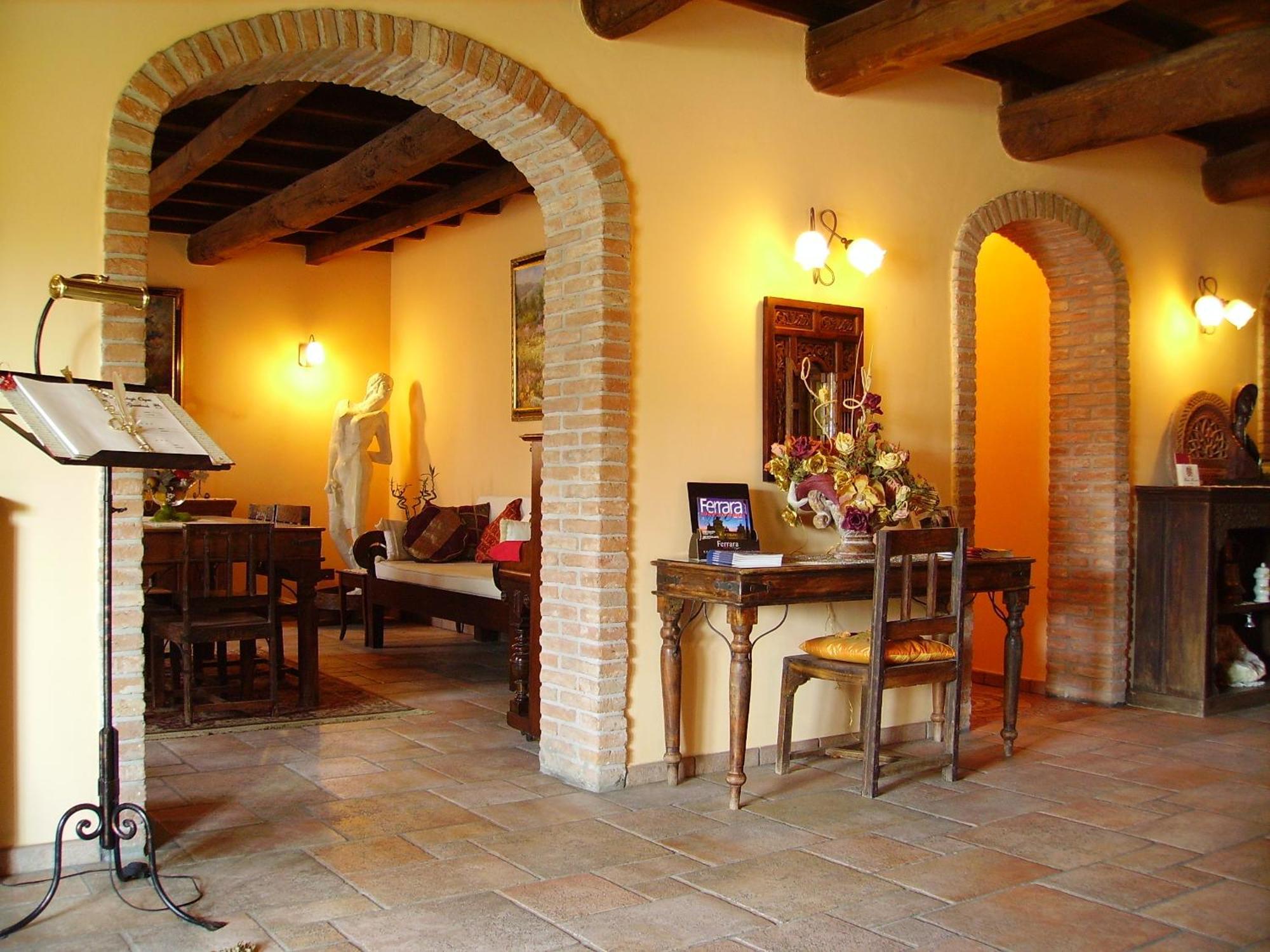 Hotel Antico Casale Vigarano Mainarda Екстериор снимка